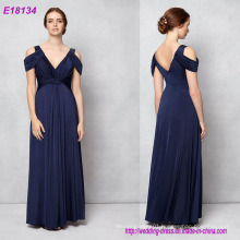 Classy and Elegant Design Apricot Graceful Charming Evening Dress